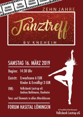 Einladung Tanztreff BV Kneheim 2019