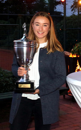 Siegerin beim Saisonabschluss-Turnier: Franziska Groenheim